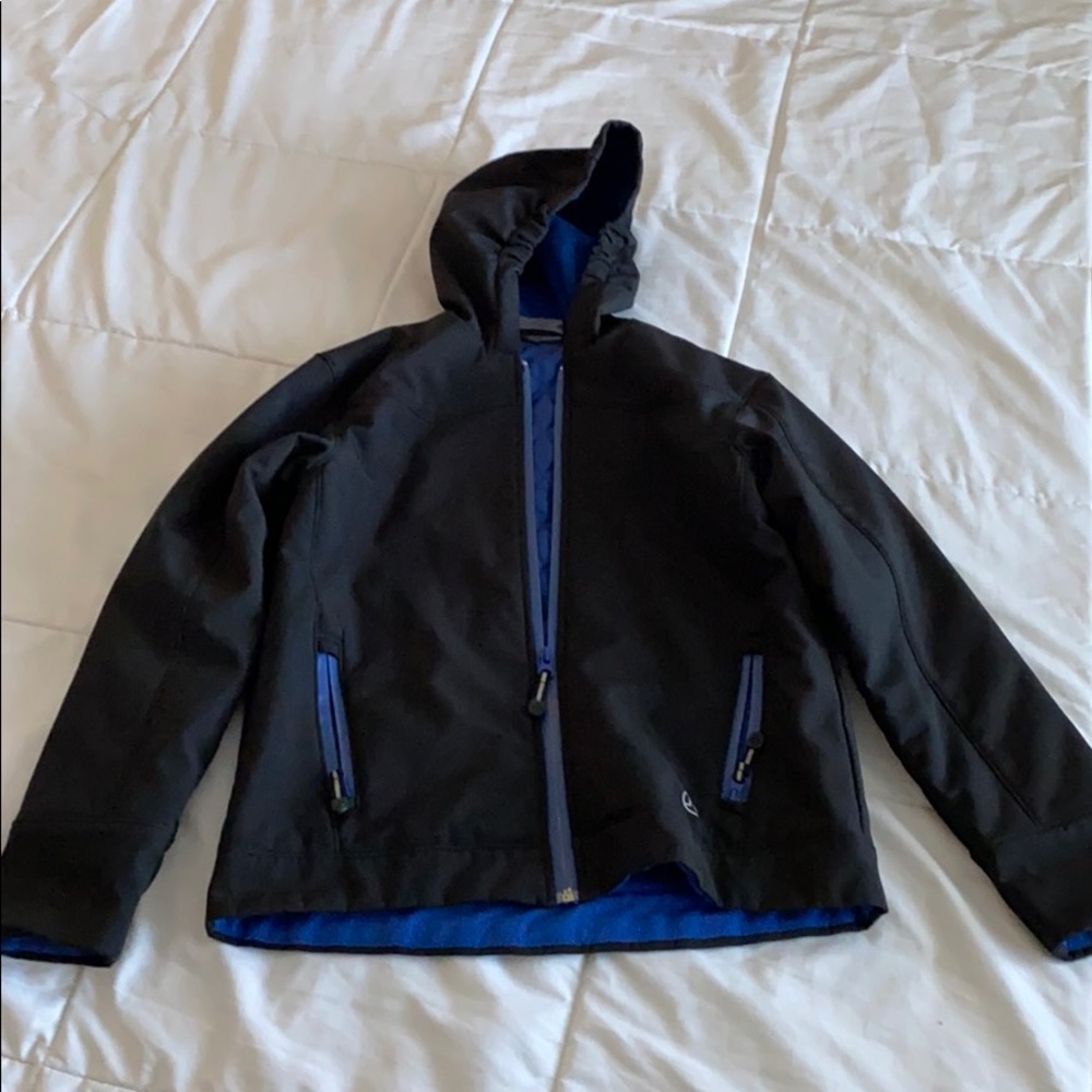 Youth boy’s soft shell Roper jacket with hood